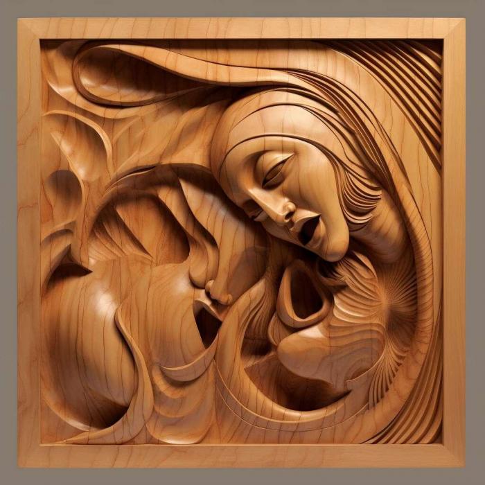 نموذج ثلاثي الأبعاد لآلة CNC 3D Art 